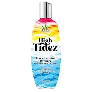 Hempz High Tidez Dark Tanning Bronzer Infused With Water Lily Extract Indoor/Outdoor 8.5oz