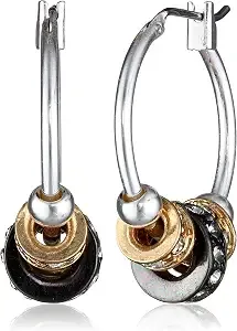 Nine West Women'S Small Hoop Earrings, Timeless Fashion Jewelry Accessories For Everyday Styling, Lightweight Hoop Earrings For Casual, Work, And Dressy Outfits