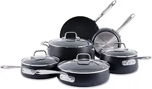 All-Clad ha1® Expert Nonstick, 10-Piece Pots & Pans Set, Induction Ready