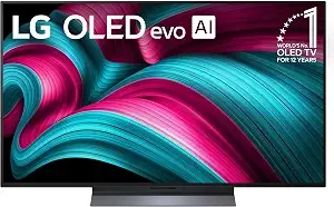 Lg 48-Inch Class Oled Evo Ai Super Upscaling 4k c5 Series Smart Tv W/Dolby Atmos & Vision, hdr10, Filmmaker Mode, Wow Orchestra, Alexa Built-In (oled48c5pua, 2025)