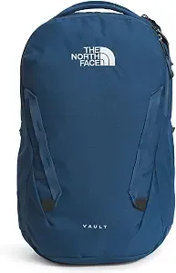 The North Face Vault Everyday Laptop Backpack, Shady Bl/Wht-Npf, Osfa