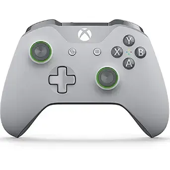 Xbox Wireless Controller - Grey/Green (Renewed)