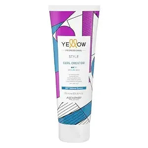 Alfaparf Milano Yellow Style Curl Creator Styling Cream For Curly Hair