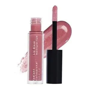 Radiant Professional Lip Glaze, Hyaluronic Acid, 07 Cocoa Sparkle