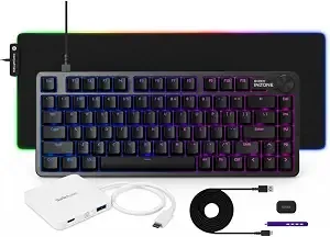 Sony Inzone 75% Wired Aluminum 8k Rgb Gaming Keyboard (Black) Bundle