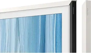 Samsung 55-Inch The Frame Customizable Bezel, Modern White, 2026 Model