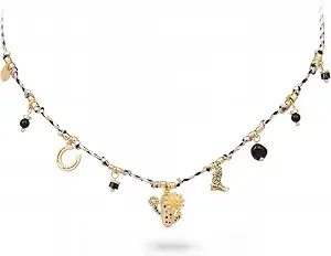Wrangler Heart Turquoise Pendant Necklace, Gold Plated Western Jewelry