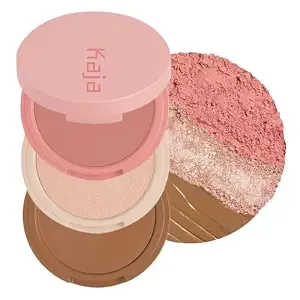 Kaja 3 Colors Palette Play Bento Butter Up - Powder Blusher