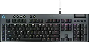 Logitech g915 X Wired Gaming Keyboard (Linear)- Black