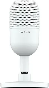 Razer Seiren v3 Mini Usb Microphone, Supercardioid Condenser Mic, White