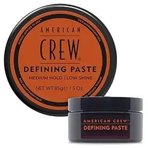 American Crew Men'S Defining Paste, Medium Hold & Low Shine, 3 Oz
