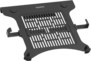 Flexispot Laptop Tray For Monitor Arm, Vesa Mount 75x75&100x100mm, Fits Laptops Up To 17.3in, Notebook Tray With Lockable Clips For Home Office- Black