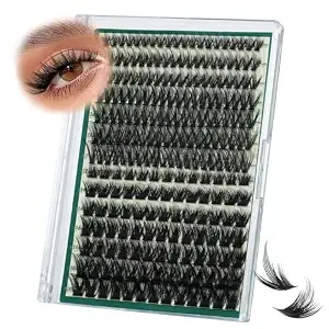 Keyyou Spiky Manga Lash Clusters 12-20mm Anime Eyelash Clusters 80d+100d Cluster Eyelash Extensions Fairy Eyelashes Cluster Volume Diy Lash Extension