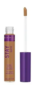 Rimmel London Stay Matte - 512 Amber - Concealer, 24-Hour Wear, Shine Control, Fights Free Radicals, 0.23oz