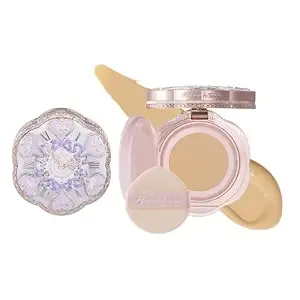 Flower Knows Bunny Garden Collection Cushion Cream Foundation (w05 Beige Nude, 0.56 Oz)