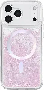 Case-Mate Soap Bubble Iphone 17 Pro Max Case - Iridescent Waterfall