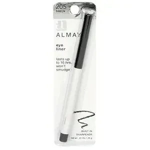 Almay Eyeliner With Built In Sharpener, Black 205, 0.01-Ounce Packages (Pack Of 1)