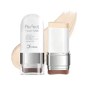 O'Cheal 2-In-1 Foundation Concealer Stick With Brush, Contour 02