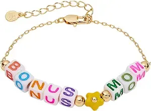 Alex And Ani Mdd Bonus Mom Linear Bracelet, Brass Shiny Gold