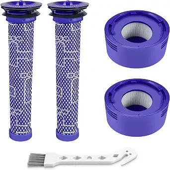 4 Pack Hepa Cordless Vacuum Filter Replacement Compatible With v7, v8, sv10