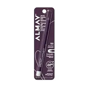 Almay All-Day Intense Gel Eyeliner, 130 Pure Plum, 0.045 Oz