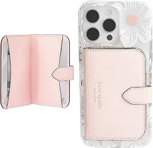 Kate Spade New York Morgan Magnetic Card Holder/Wallet - Chalk Pink