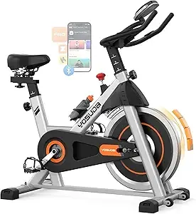 Yosuda Exercise Bike, Magnetic Friction Stationary Bike With App Training
