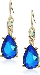 Betsey Johnson Stone Drop Earrings