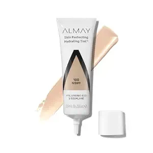 Almay Skin Perfecting Hydrating Tint Foundation, 100 Ivory, 0.94 Fl Oz