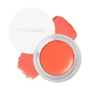Rms Beauty lip2cheek Cream Blush & Lip Tint Multi-Use Hydrating Cream Color Natural Pigments Lightweight Glow Long-Lasting Portable 0.28 Oz