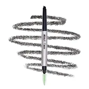 About-Face Brow Artist Brow Pencil With Built-In Spoolie - 8 Soft Black