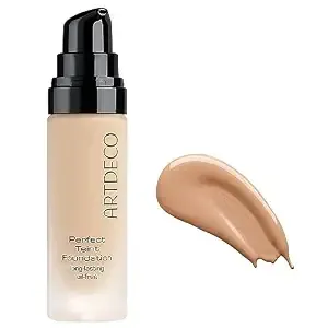 Artdeco Perfect Teint Foundation - Olive Beige N°56 - Lightweight Liquid Formula - Medium To Full Coverage - Without Mask-Like Effect - Conceals Imperfections - Vegan Makeup - Hyaluron - 0.67 Fl Oz