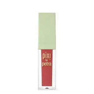Pixi Beauty Mattelast Liquid Lip - Long-Wearing Matte Lip Color With Rosehip Oil - Hydrating & Comfortable - Precision Pixipetal Applicator - Berry Beauty - 0.24 Oz/6.9 G