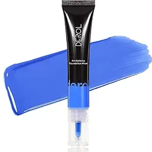 Lokfar Blue Foundation Mixing Pigment, Blue Color Corrector Makeup -02#