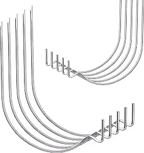 Furhua 20pcs Super Hook Picture Hangers And Office Pack, Drywall Hooks For Hanging Pictures, Wall Hooks, Picture Hangers, Picture Hanging Kit，Hang Art, Clock, Shelves, Mirrors