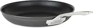 Viking Nonstick Frying Pan, 12 Inch Hard Anodized Kitchen Cookware, Gray