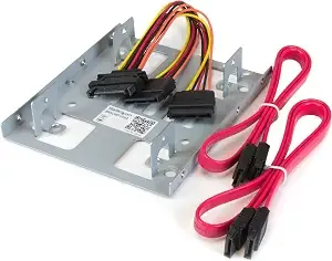 Startech Dual 2.5in To 3.5in Sata Bracket Kit, Taa (bracket25x2)