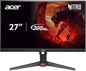 Acer Nitro 27in Qhd 2560x1440 Ips 300hz Gaming Monitor xv272u f3bmiiprx
