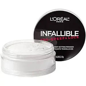 L'Oreal Paris Makeup Infallible Pro-Sweep And Lock Loose Matte Setting Face Powder