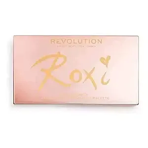 Makeup Revolution X Roxxsaurus Highlighter & Contour Palette, Sculpt, Define & Illuminating Makeup Palette, 8 Shades, Vegan & Cruelty Free, 8 X 0.052 Oz.