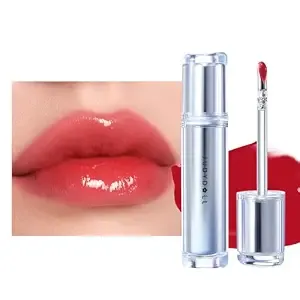 Judydoll Lip Plumper Gloss Tinted Lip Balm Moisturizing Red Lipstick