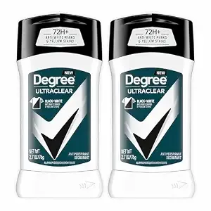 Degree Men Ultraclear Antiperspirant Deodorant, 2 Count, 2.7 Oz