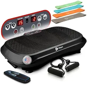 Lifepro Waver Vibration Plate Exercise Machine With 99 Speeds & 10 Presets