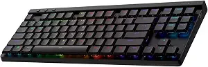 Logitech g515 Lightspeed Tkl Wireless Gaming Keyboard (Tactile) - Black