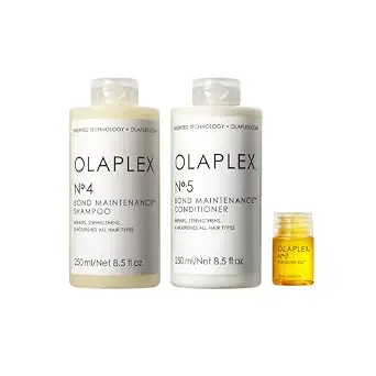 Olaplex Wash & Shine Hair Kit - Shampoo & Conditioner, Bonding Oil