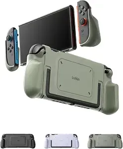 Belkin Nintendo Switch 2 Grip Case, Ergonomic, Dockable, Quick-Release Grip