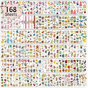Partywind Kids Temporary Tattoos For Party Supplies