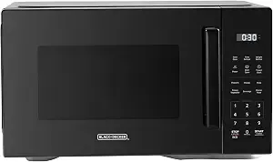 Black+Decker Countertop Microwave Oven, 1.1 Cu.Ft,1000w,Child Safety,Black