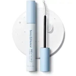 Terez & Honor Reviving Lash Serum - Korean Vegan Pdrn Lash Growth Serum For Longer, Fuller, Healthier Lashes - Peptide & Biotin Lash Conditioner For Root Strengthening - Clean, Gentle, Made In Korea