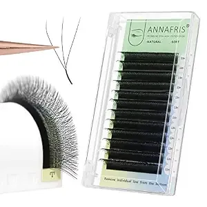 3d Premade Fan W Shape Clover Eyelash Extensions 0.07 D Curl 8-15mm Mix Self Fanning W Lashes Extension Makeup Supplies Professional Use (0.07 D, 8-15mm Mix)